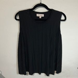 Philosophy Black Knit Sleeveless Top (runs big)
